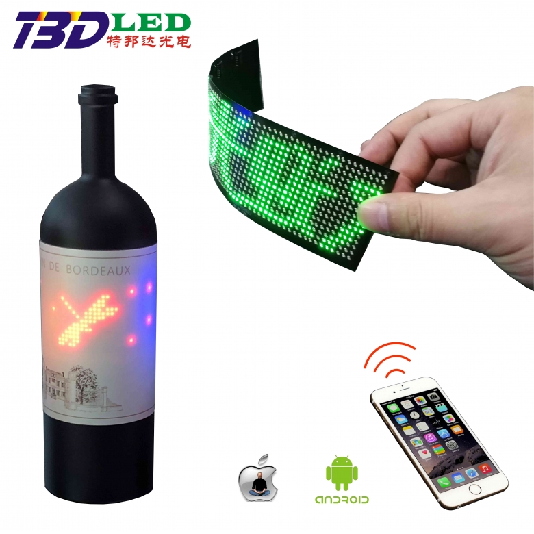 Led Display for Bottle