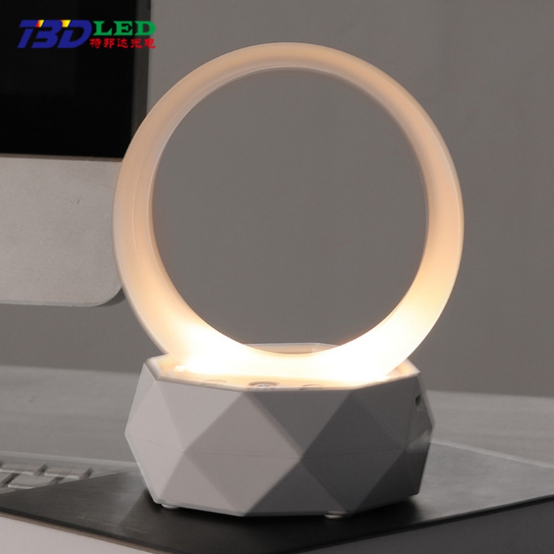 Bluetooth Speaker with LED Night Lamp