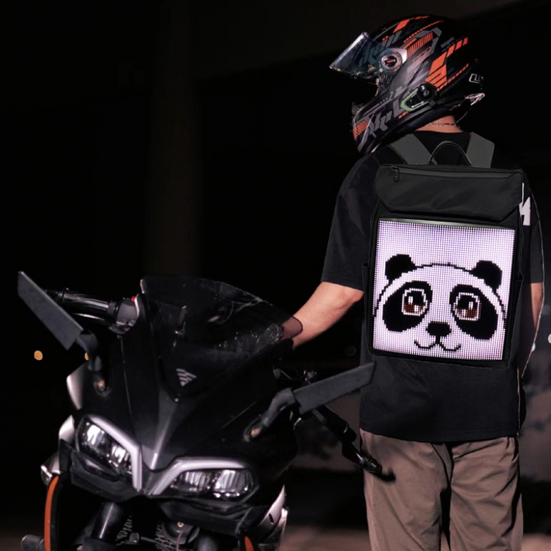 LED Advertising Backpack