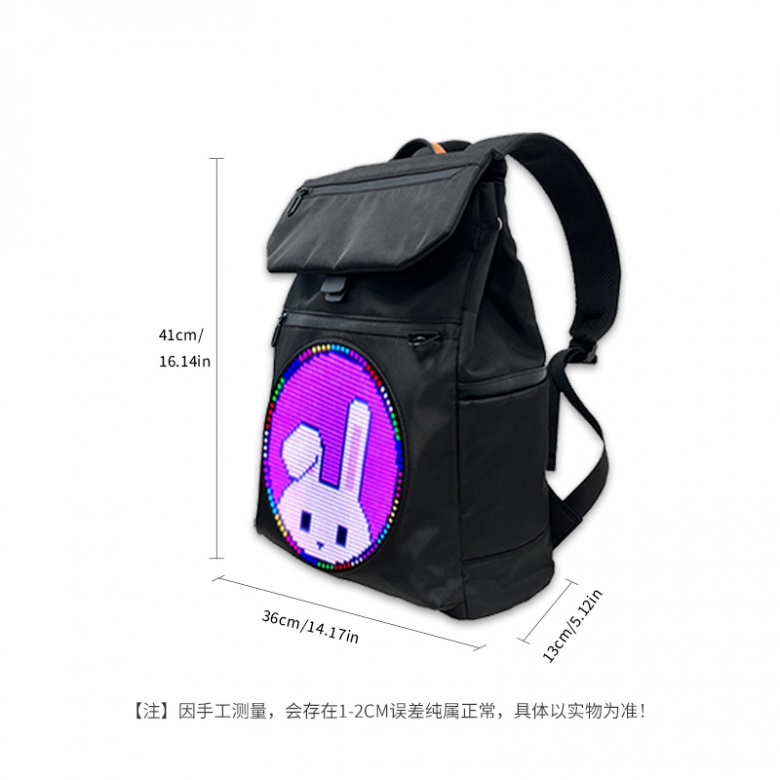 LED Advertising Backpack