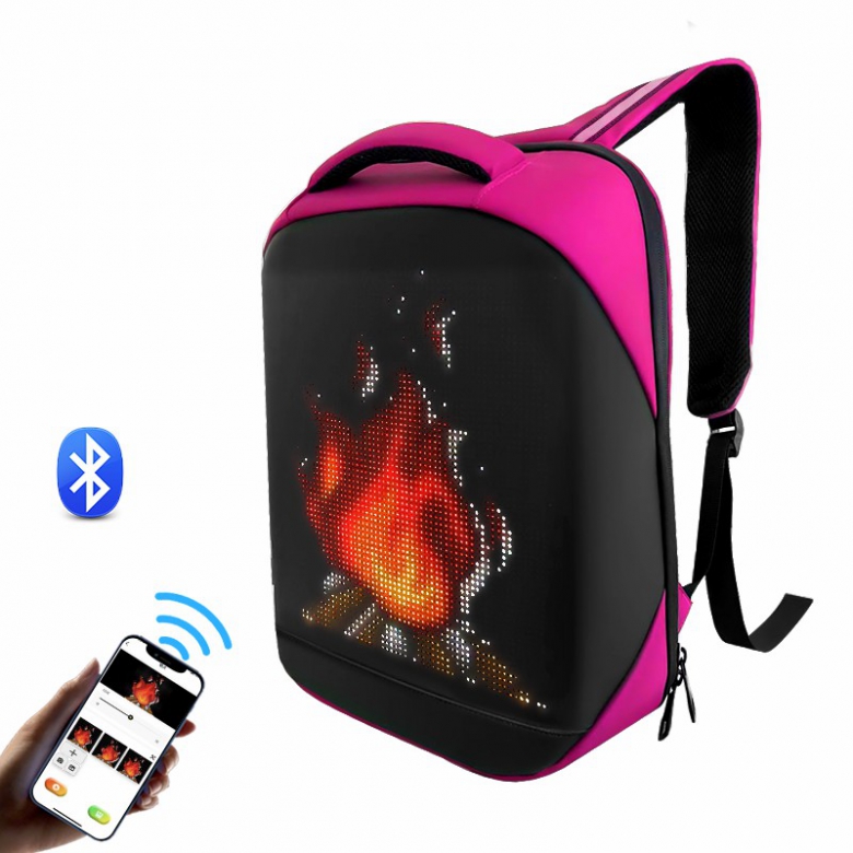 LED Advertising Backpack