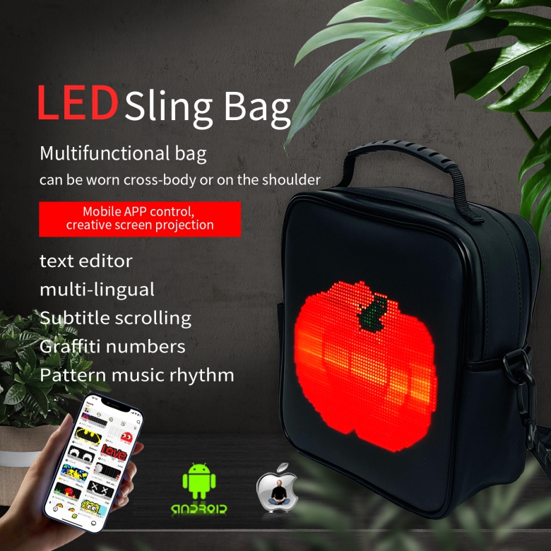 LED Advertising Backpack