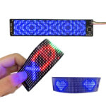 APP phone control moving Message Display for Cap Hat Shoes Clothes Wallet Flexible LED Display