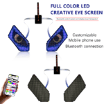 akıllı gözler yanıp sönen led ekran panosu uygulama düzenleme diy göz animasyonları metin ekranı led işareti