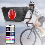 APP Control LED Sling Bag with Display Screen Waterproof Waist Shoulder Crossbody Bag Chest Bag for Bicycle Cycling