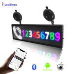 Moving Message Board Zeichen super dünn Wi-fi Scrolling LED Sign Message Board für Business Arbeiten mit Smartphone