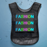 APP Control LED Flashing Safety Vest Adjustable Led Advertising Luminous Vest