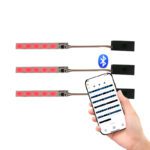 Mini LED Esnek Ekran Paneli 5*36 Piksel Akıllı uygulama Programlanabilir Ayakkabı Şapka Giysi Çanta Avertise Işık için LED Ticker Kurulu