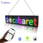 Moving Message Board Zeichen super dünn Wi-fi Scrolling LED Sign Message Board für Business Arbeiten mit Smartphone