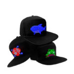 Factory Price LED Flashing Light up Hat Cap APP Control Moving Text Screen Baseball LED Cap LED Display Hat