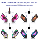 akıllı gözler yanıp sönen led ekran panosu uygulama düzenleme diy göz animasyonları metin ekranı led işareti