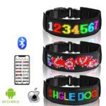 LED-Hundehalsband Glow in the Dark Light Up Leucht-Hundehalsband Waterproof Rechargeable Lighted LED Pet Safety Collar