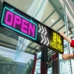 Flexible LED Screen for Car Truck Devil Eye, Waterproof Curved Rear Window Advertising Display