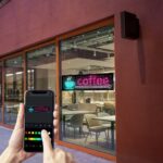 Araba Kamyon Şeytan Gözü için Esnek LED Ekran, Su Geçirmez Kavisli Arka Pencere Reklam Ekranı