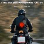 APP Control LED Sling Bag with Display Screen Waterproof Waist Shoulder Crossbody Bag Chest Bag for Bicycle Cycling