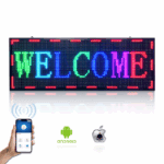 Programmierbare Outdoor Digital Led Sign Bildschirm benutzerdefinierte Wort Scrolling Usb Wifi Message Board Lichter für Handy und Windows