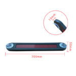 Araba Mağazası Mağazası için 12v Uzaktan Led Araba Tabelası Programlanabilir Kaydırma Mesaj Tabelası