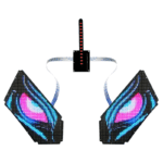 akıllı gözler yanıp sönen led ekran panosu uygulama düzenleme diy göz animasyonları metin ekranı led işareti