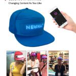 Luminous Support Customization Logo LED Hats Party Hiking Sports Cap with Rechargeable LED Light for Fishing Camping Automotive