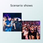 LED T Shirt Display Screen Smart APP Programmable Scrolling Message Led t Shirts and Light up Clothing Mini Flexible Panel