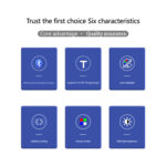 LED T Shirt Display Screen Smart APP Programmable Scrolling Message Led t Shirts and Light up Clothing Mini Flexible Panel