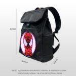 Özel Mesajları Gösteren Yuvarlak Ekranlı Yanıp Sönen Erkekler Kadınlar için LED Sırt Çantası Siyah Spor Çantası Dijital Ekran Sırt Çantası