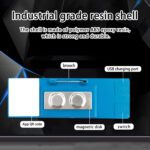 LED Name Badge USB Ricarica Programmazione Display Digitale LED Card Screen per Bar Hotel Party Supermercato Scuola e Ristorante