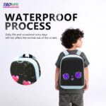 Kids Backpack LED Display Photos Animation Screen Backpack Colorful LED School Bag Smart Led Students Cute Mini Backpack