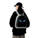 Programmable Luminous Backpack Smart LED Display Backpack Led Digital School Smart Bag With Led Light
