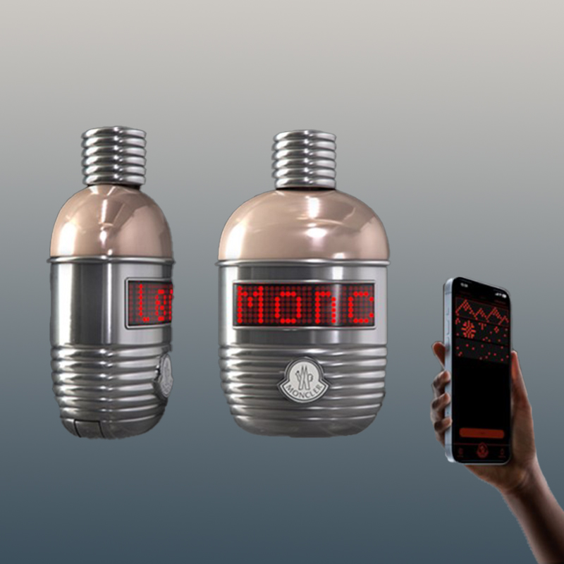 MONCLER LED Perfume Bottle
