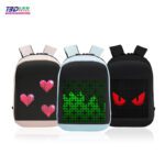 Kids Backpack LED Display Photos Animation Screen Backpack Colorful LED School Bag Smart Led Students Cute Mini Backpack