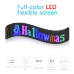 Programmable RGB Devil’s Eye Lamp LED Screen Car Eye Light Dynamic LED Matrix Panel for Truck Car