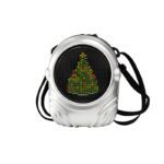 LED Mini Astronaut Backpack USB Lightweight Children’s Shoulder Bag Cute Cartoon Pattern Adjustable Trendy Childlike Innocence