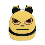 Creative Artistic Cute Panda LED Backpack USB App-Controlled Waterproof Glowing Eyes Soft Zipper Closure ABS Material