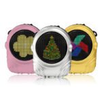 LED Mini Astronaut Backpack USB Lightweight Children’s Shoulder Bag Cute Cartoon Pattern Adjustable Trendy Childlike Innocence