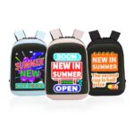 Pixel 96*128 LED Backpack High Resolution Display Backpack with Digital LED Screen Clear Display Photos Women Backpack