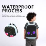 APP Control LED Display Backpack Programmable Dynamic Pattern Advertising Message LED Screen Smart Travel Backpack