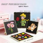 78*78 Perler Beads Tool Smart LED Display Screen 100% Image Recognition Rate LED Panel Phone APP Recognise Full Color Picture Pegboard